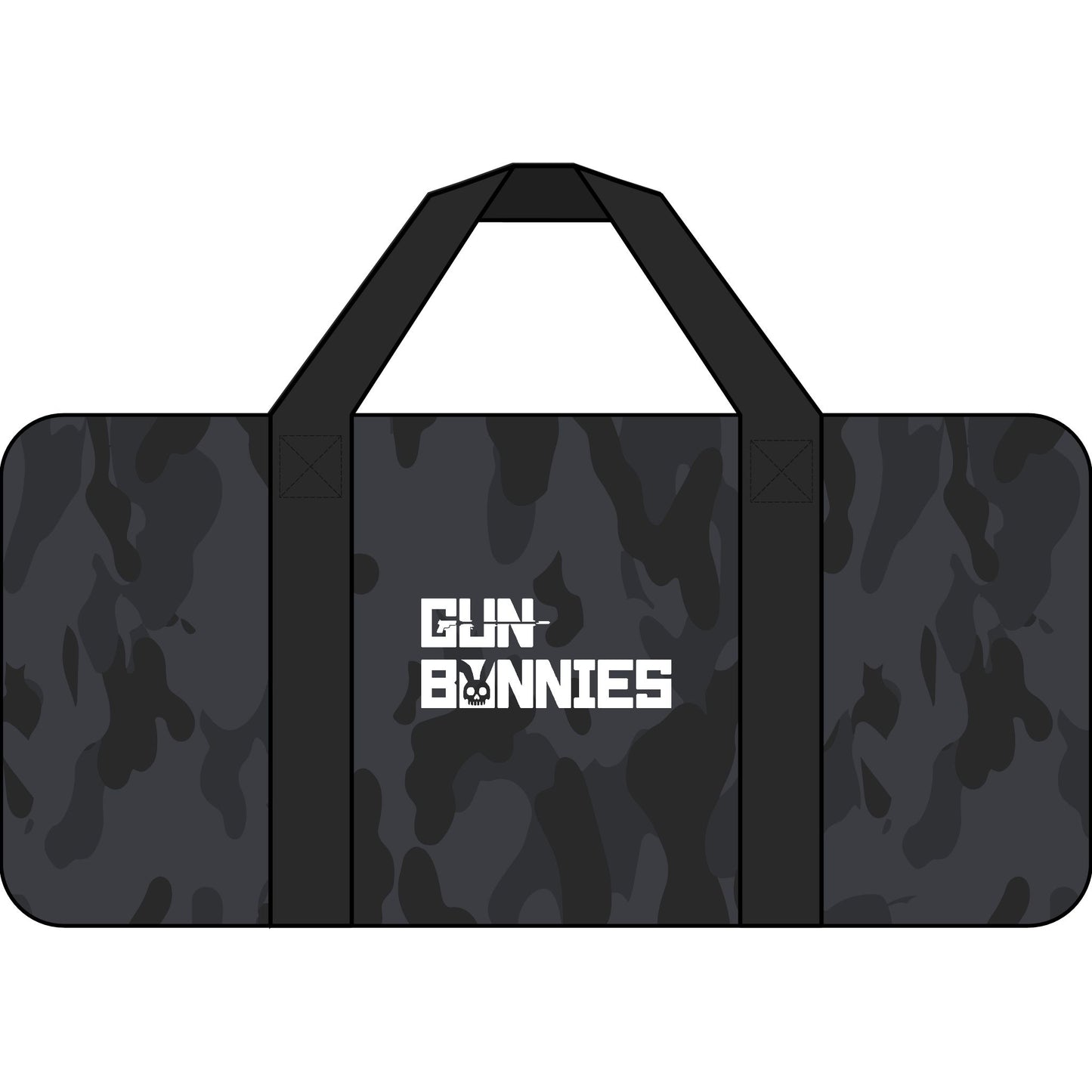 Gun Bunnies Camouflage Tripper Duffel Bag Tactical Travel Bag