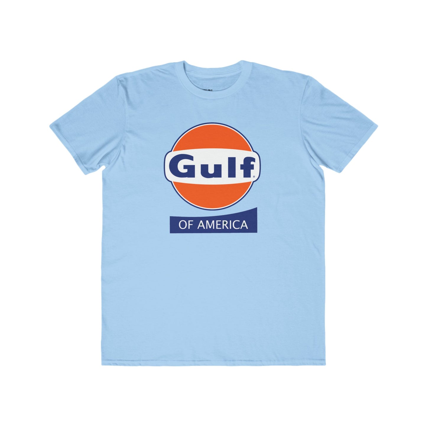Retro Gulf of America Graphic Tee - Lightweight Men's Fashion T-Shirt