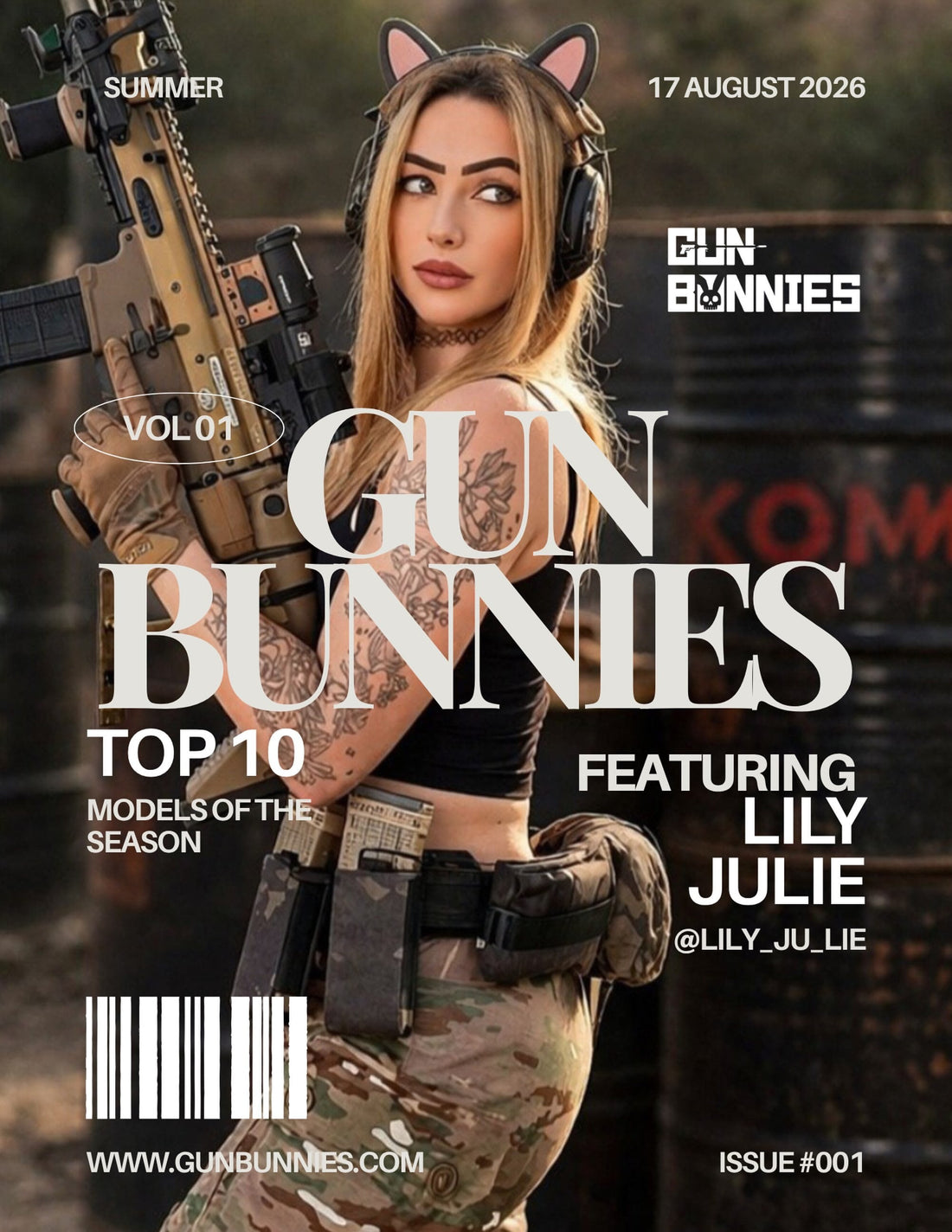 GUN BUNNY OF THE WEEK 🐰