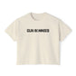 Gun Bunnies Women's Boxy Tee – Cute Retro Graphic Crop T‑Shirt