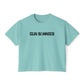 Gun Bunnies Women's Boxy Tee – Cute Retro Graphic Crop T‑Shirt