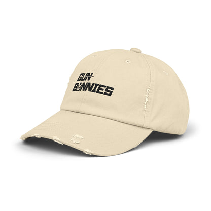 Gun Bunnies Embroidered Casual Hat