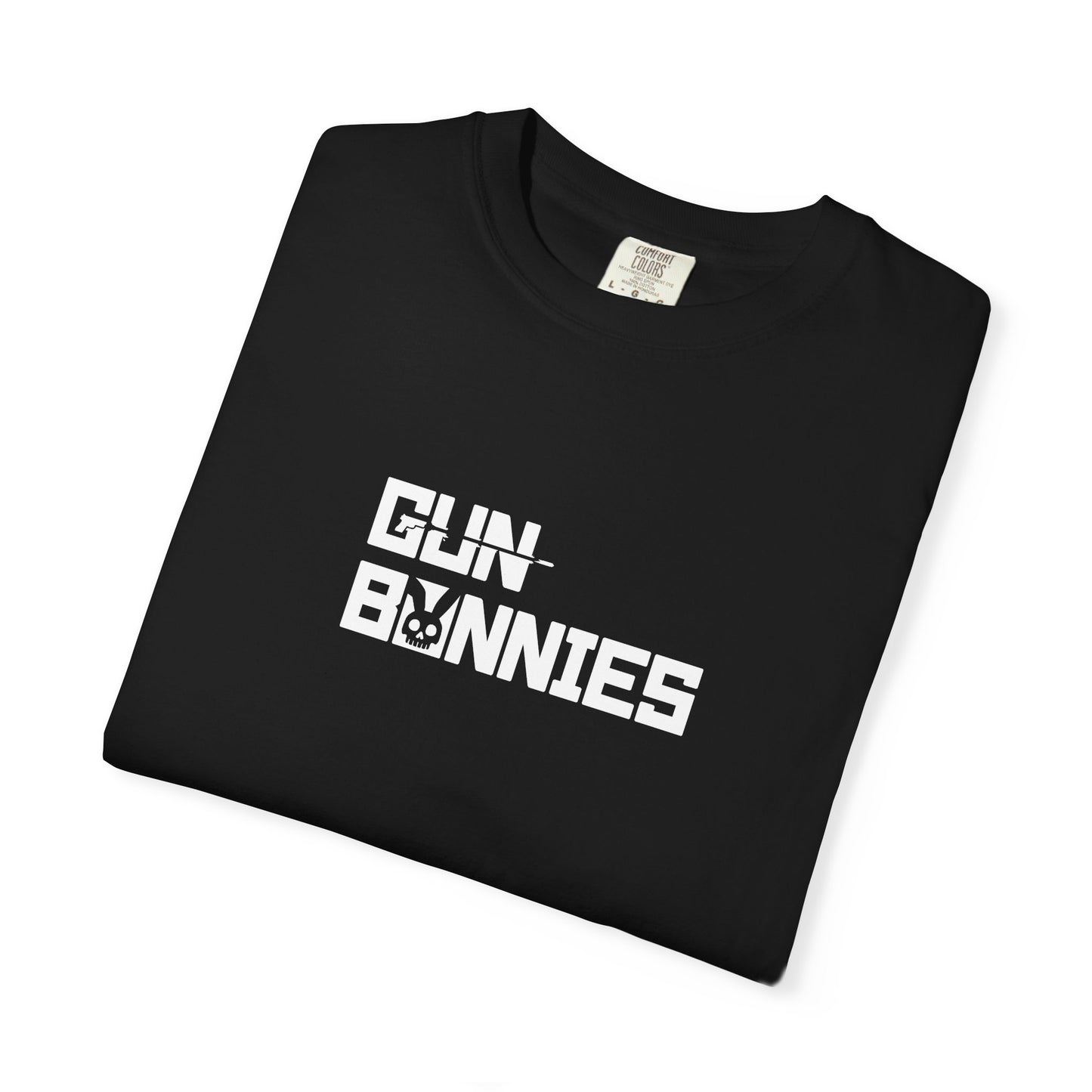 Gun Bunnies Rabbit Skull Graphic T‑Shirt