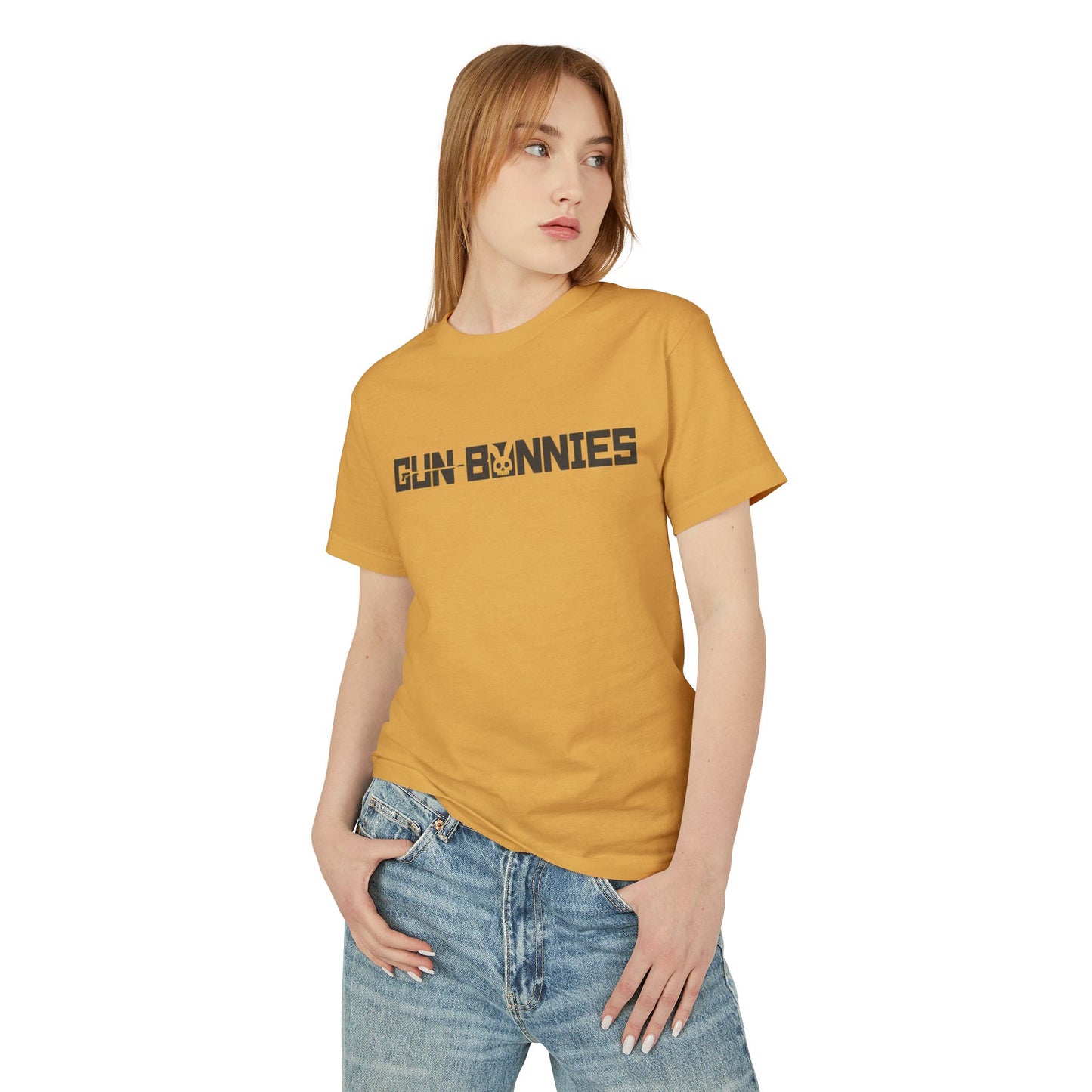 Gun Bunnies Heavyweight Unisex Tee - Casual Streetwear for Gun Lovers