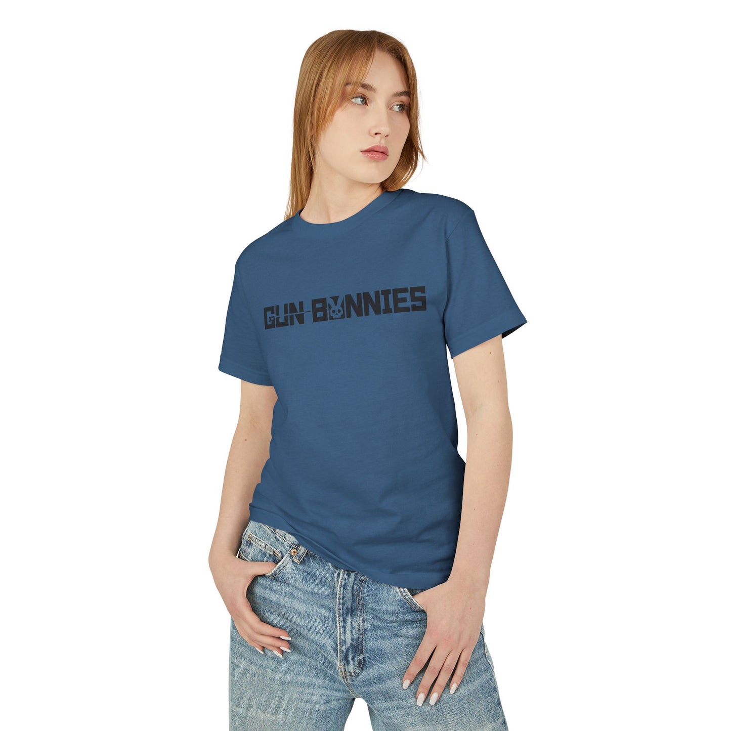 Gun Bunnies Heavyweight Unisex Tee - Casual Streetwear for Gun Lovers