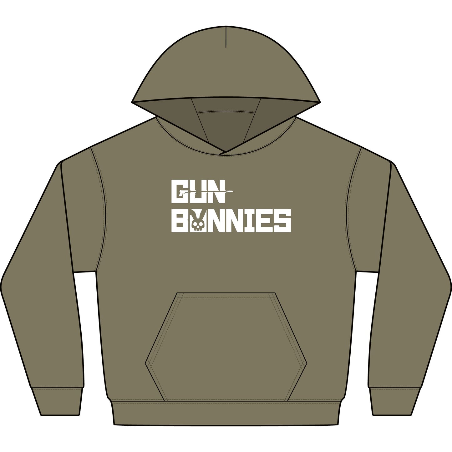 Gun Bunnies Unisex Mainstreet Heavyweight Sweat