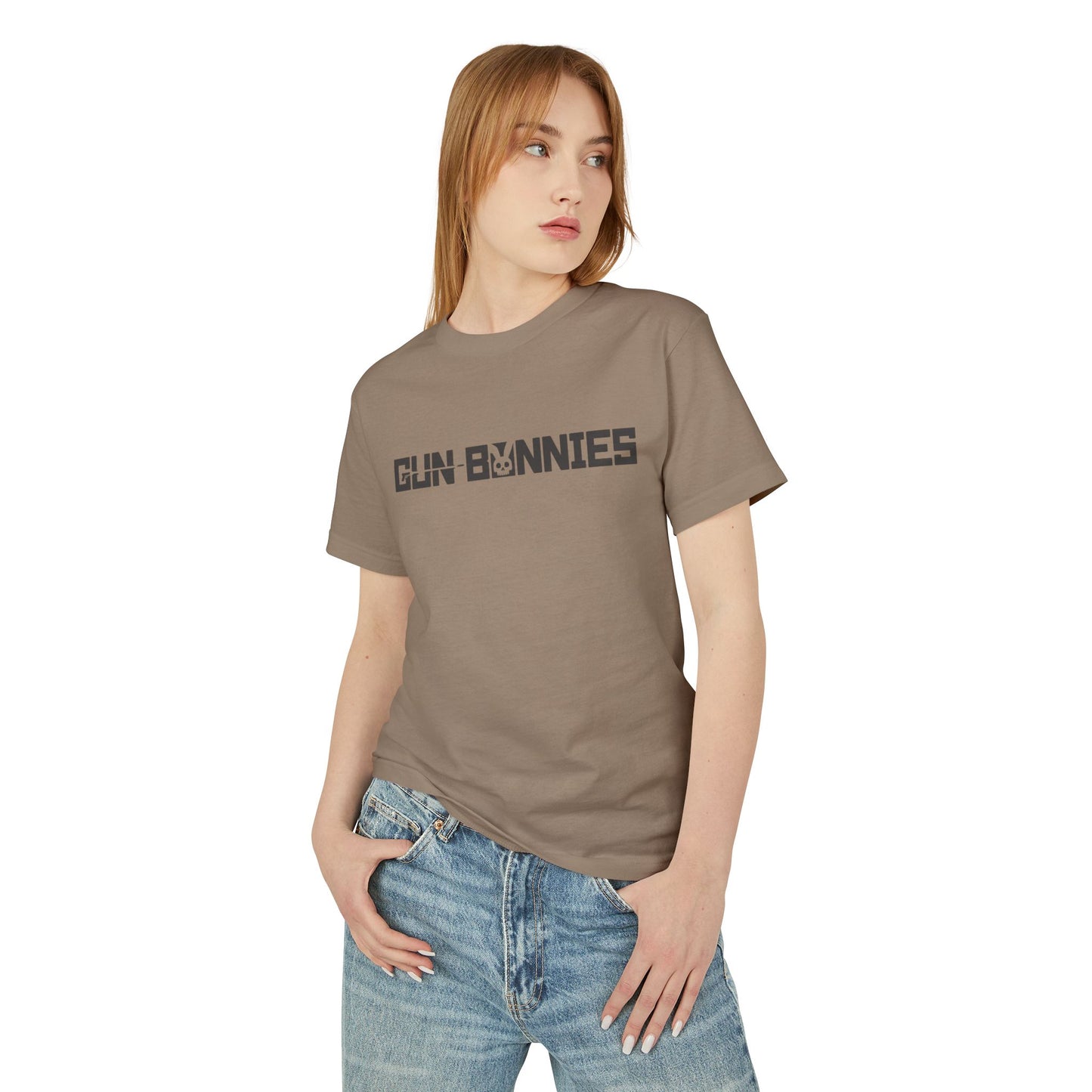 Gun Bunnies Heavyweight Unisex Tee - Casual Streetwear for Gun Lovers