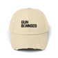 Gun Bunnies Embroidered Casual Hat