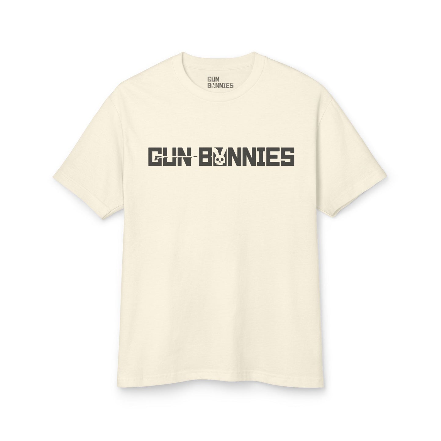 Gun Bunnies Heavyweight Unisex Tee - Casual Streetwear for Gun Lovers