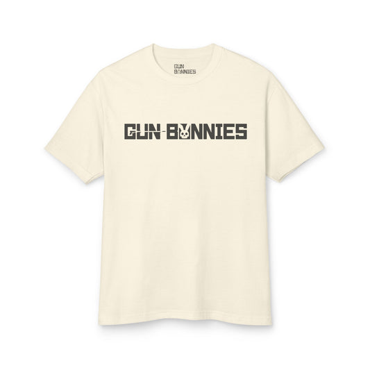 Gun Bunnies Heavyweight Unisex Tee - Casual Streetwear for Gun Lovers