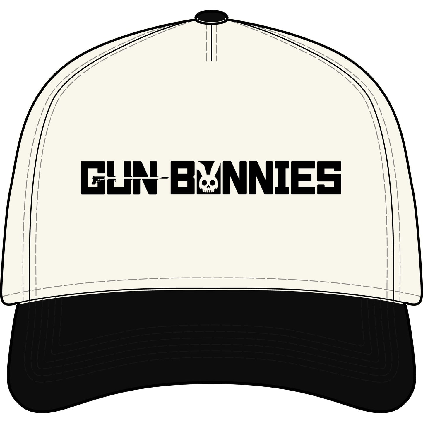 Gun Bunnies Frame Two-Tone Cap