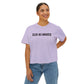 Gun Bunnies Women's Boxy Tee – Cute Retro Graphic Crop T‑Shirt
