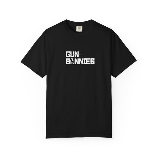 Gun Bunnies Rabbit Skull Graphic T‑Shirt