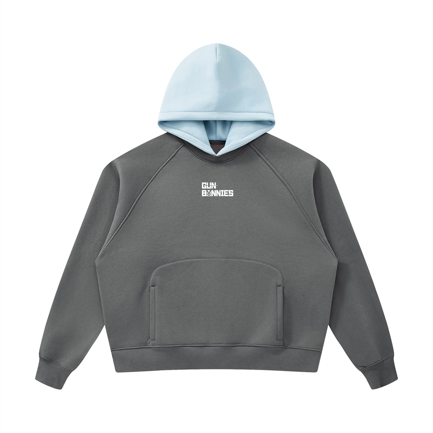 Gun Bunnies Raglan Color Block Sweatshirt