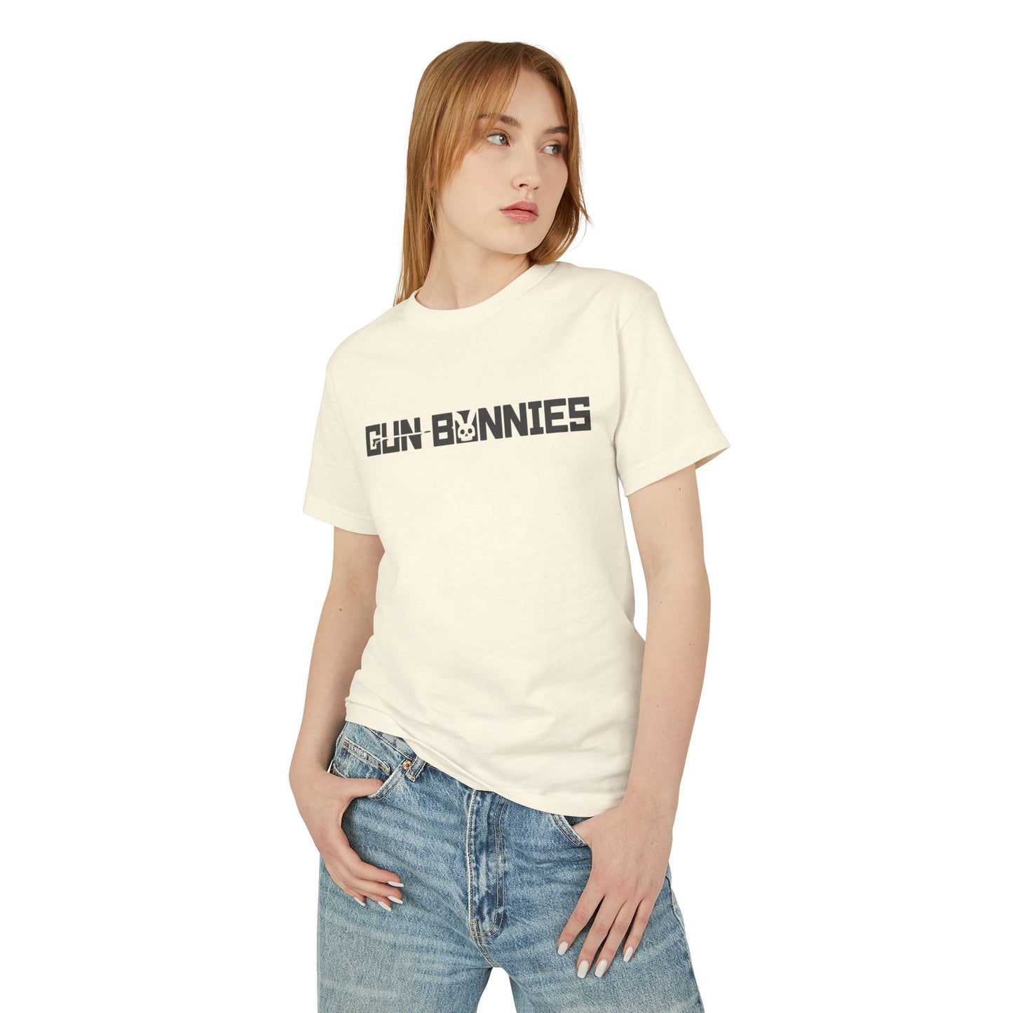 Gun Bunnies Heavyweight Unisex Tee - Casual Streetwear for Gun Lovers